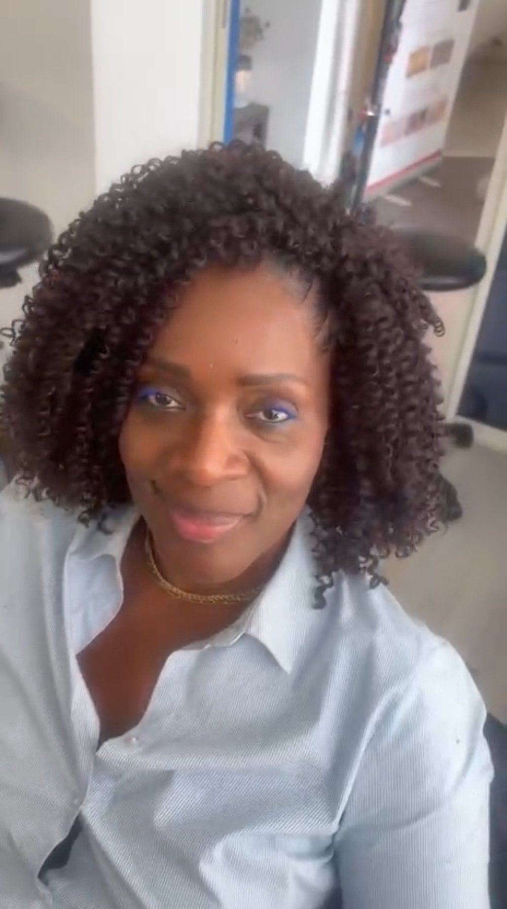 Crochet braids bouclés — Anick Coiffure Montgeron