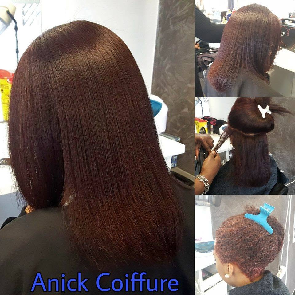 Lissage et brushing soignés — Anick Coiffure Montgeron
